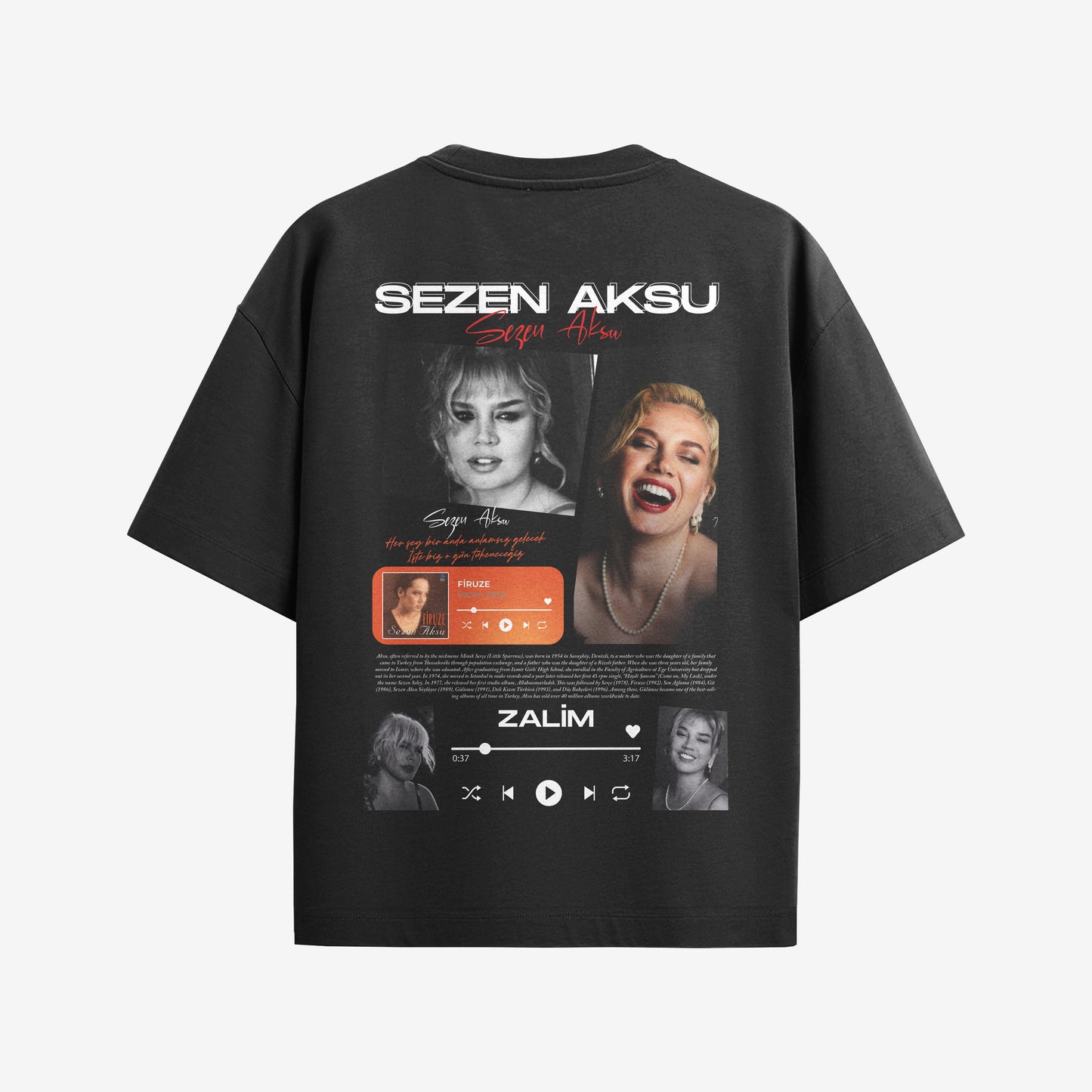 MACKBEARS™  Oversize SEZEN AKSU T-shirt