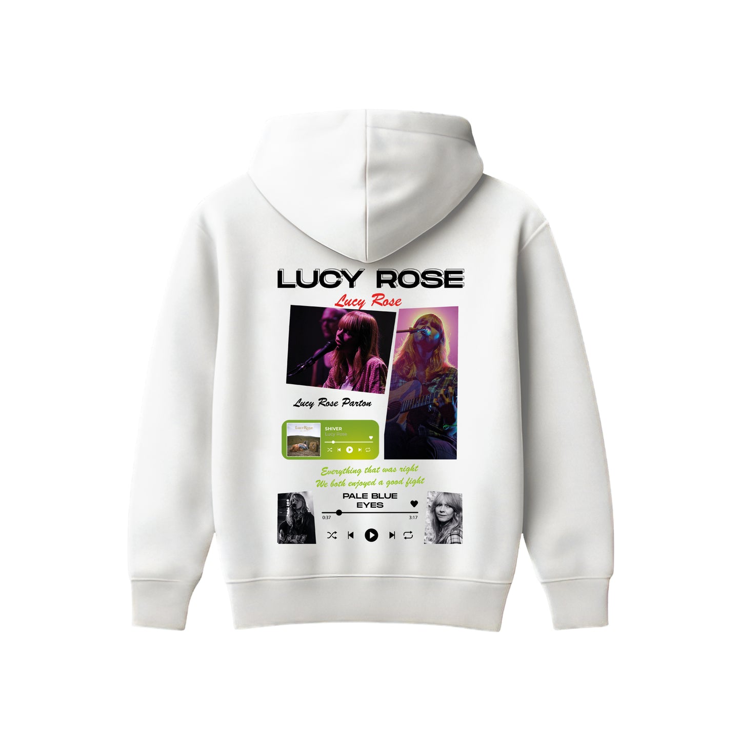 MACKBEARS™   Oversize LUCY ROSE  Hoodie