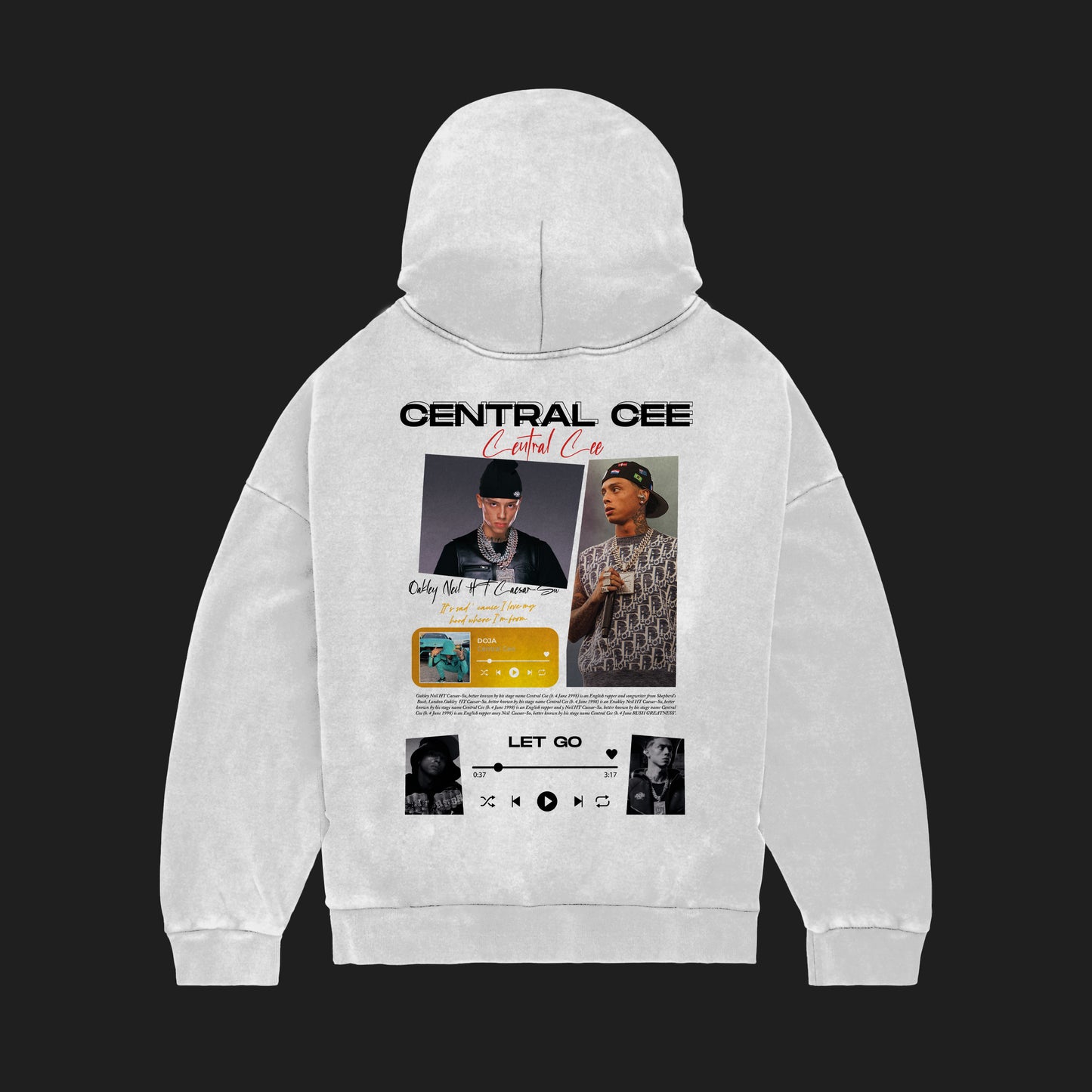 MACKBEARS™   Oversize CENTRAL CEE Hoodie