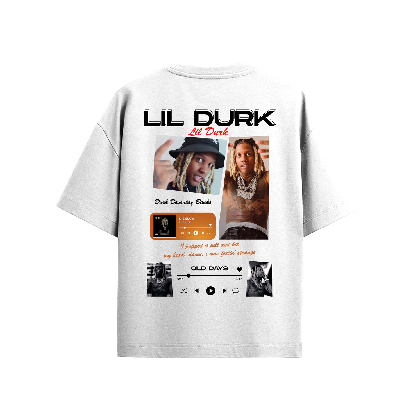 MACKBEARS™  Oversize LIL DURK T-shirt