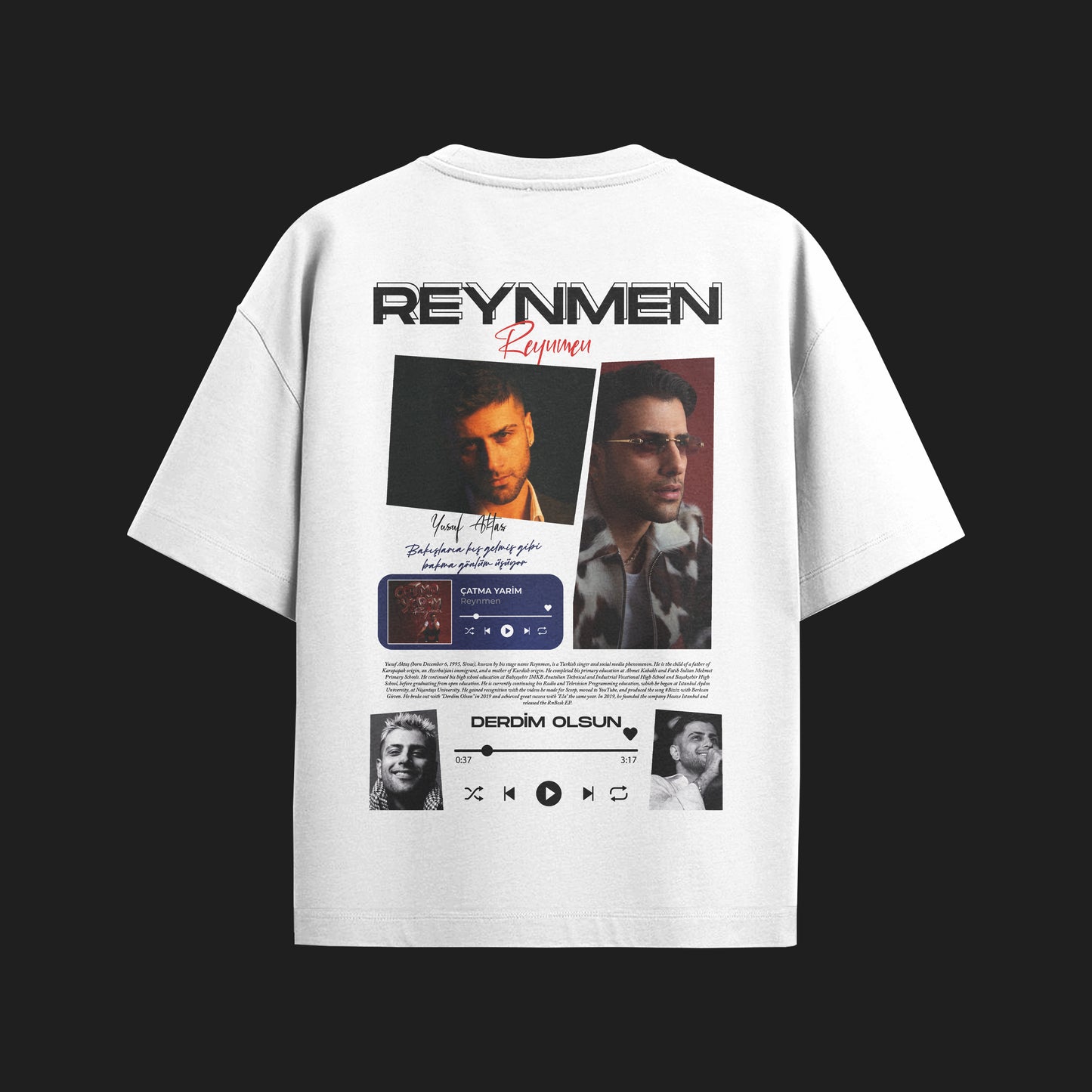 MACKBEARS™   Oversize REYNMEN T-shirt