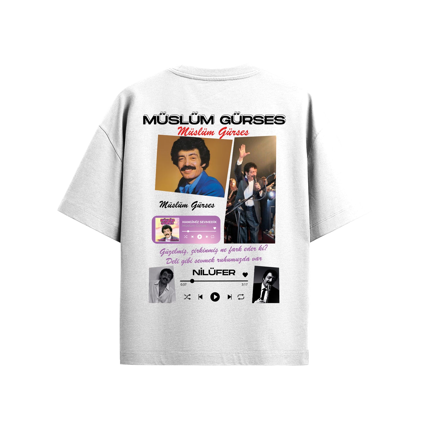 MACKBEARS™  Oversize MÜSLÜM GÜRSES T-shirt