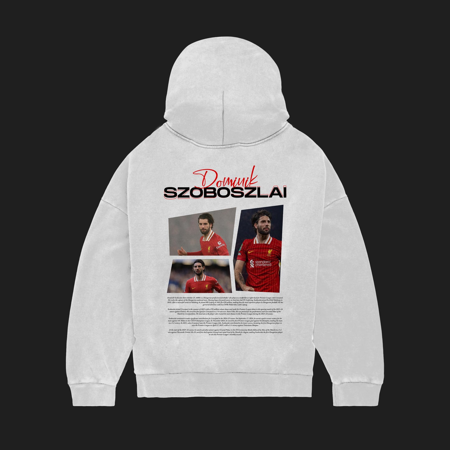MACKBEARS™   Oversize DOMİNİK SZOBOSZLAİ Hoodie