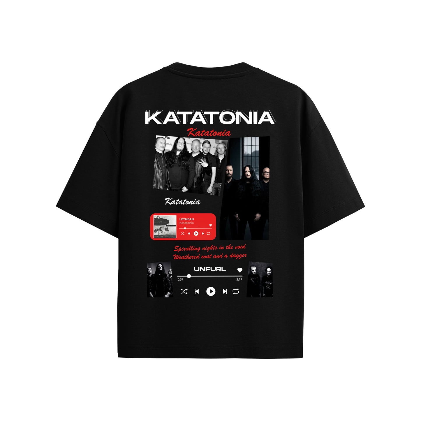 MACKBEARS™   Oversize KATATONIA T-shirt