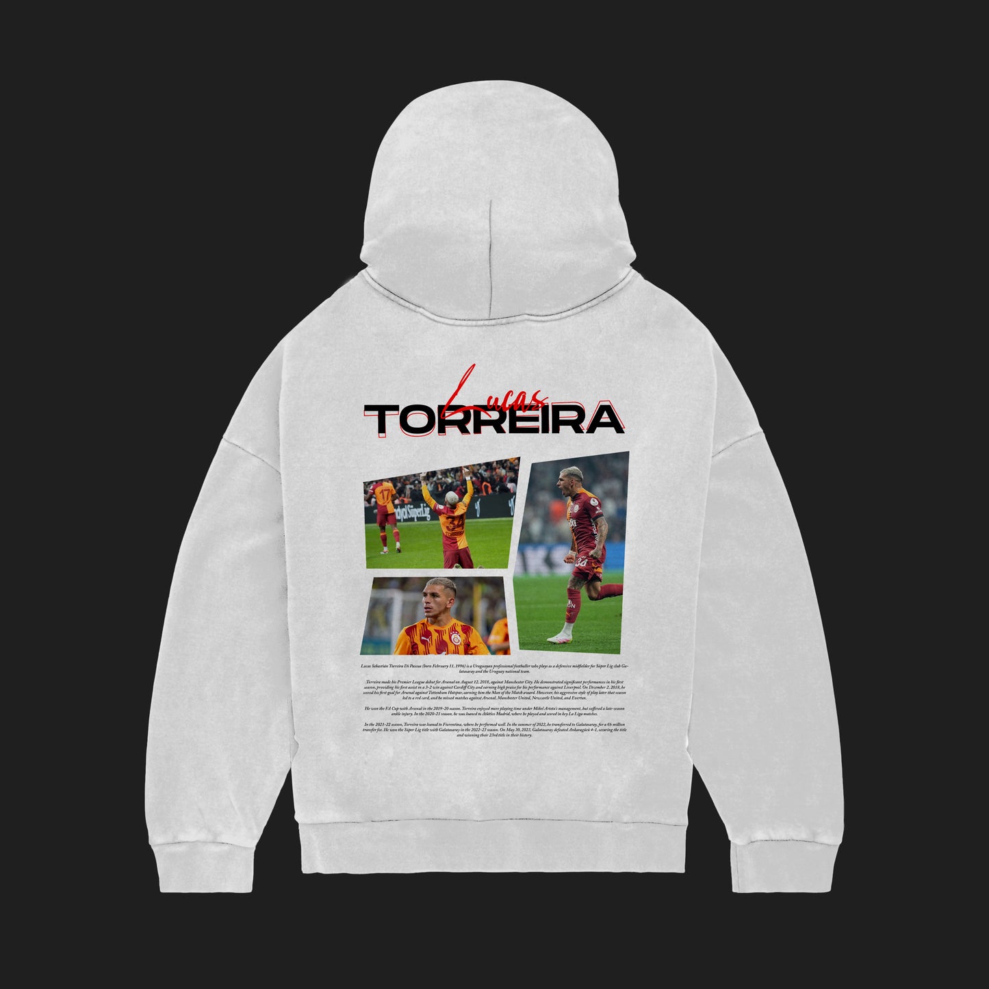 MACKBEARS™   Oversize LUCAS TORREIRA Hoodie