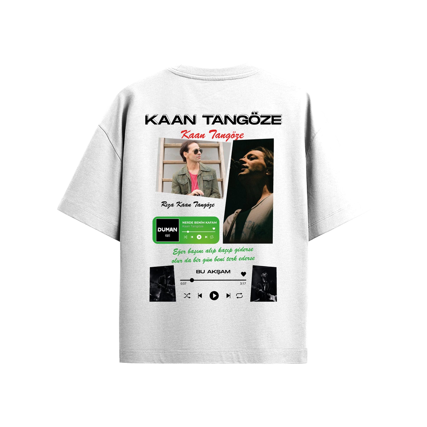 MACKBEARS™   Oversize  KAAN TANGÖZE T-shirt
