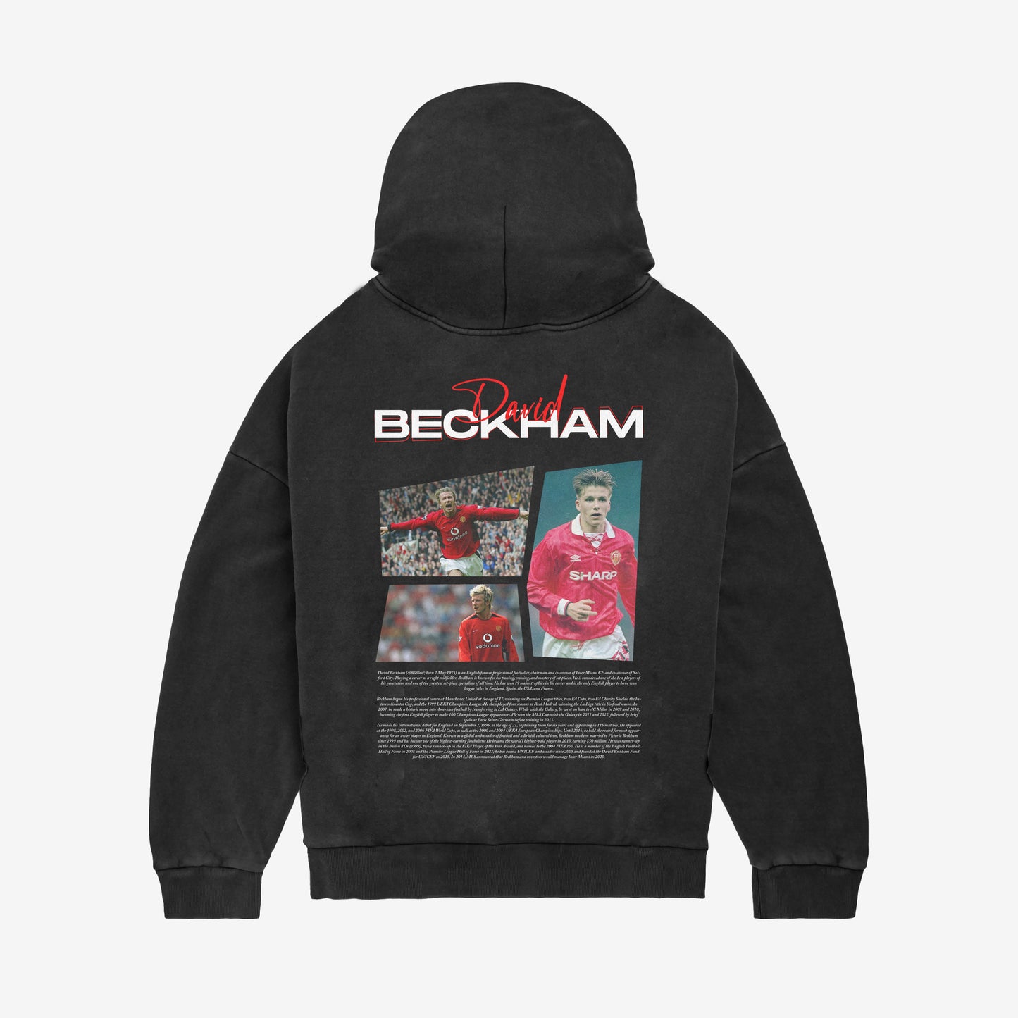 MACKBEARS™   Oversize DAVİD BECKHAM Hoodie