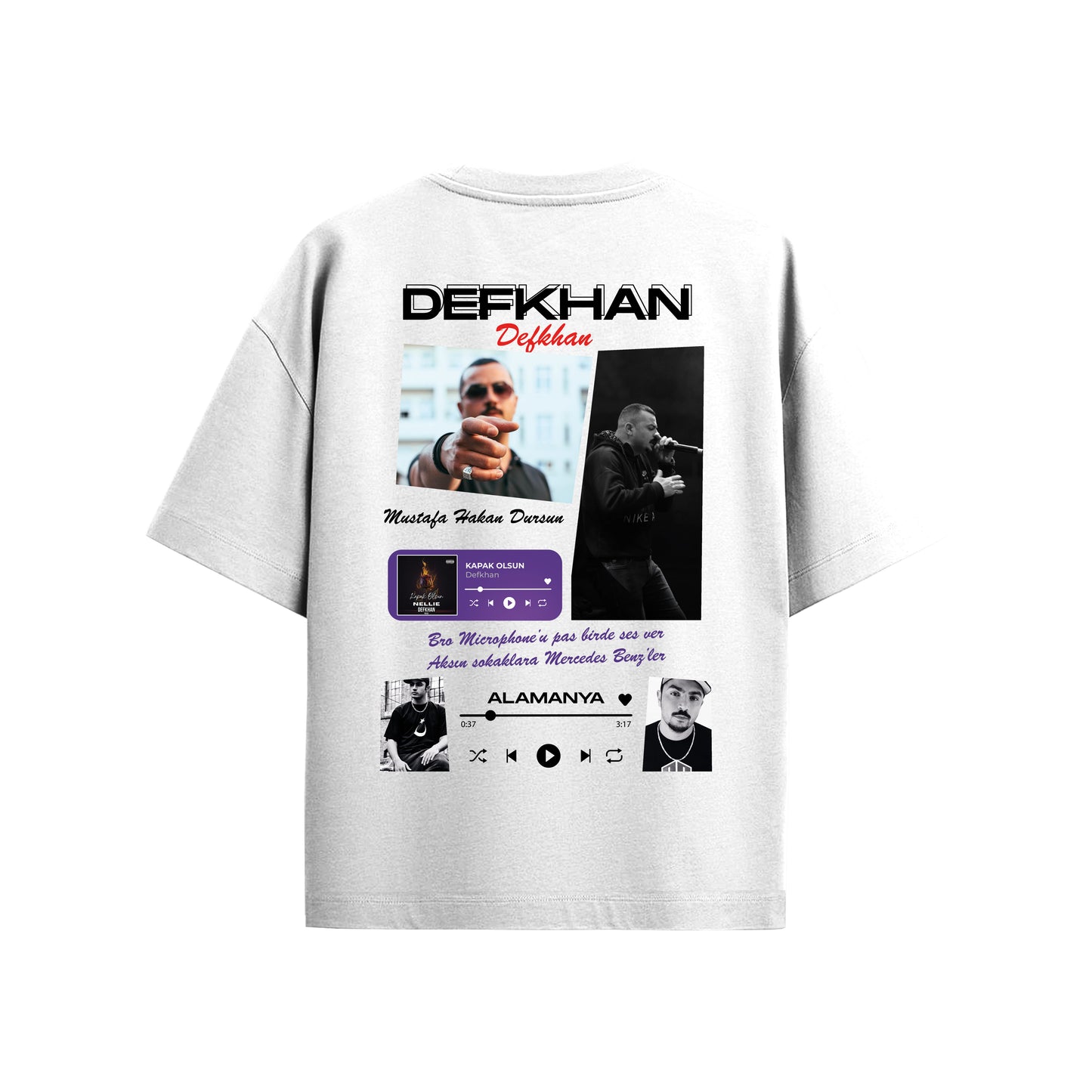 MACKBEARS™  Oversize DEFKHAN T-shirt
