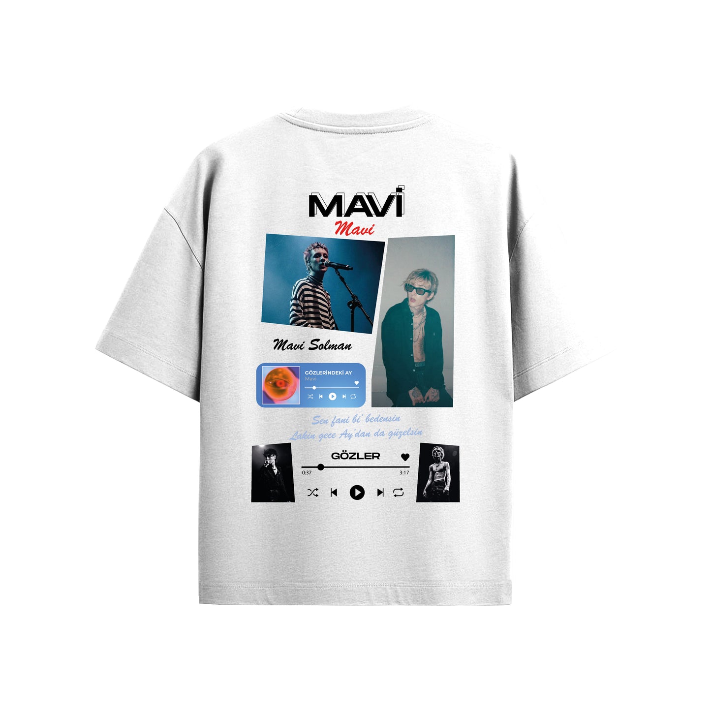 MACKBEARS™   Oversize MAVİ T-shirt