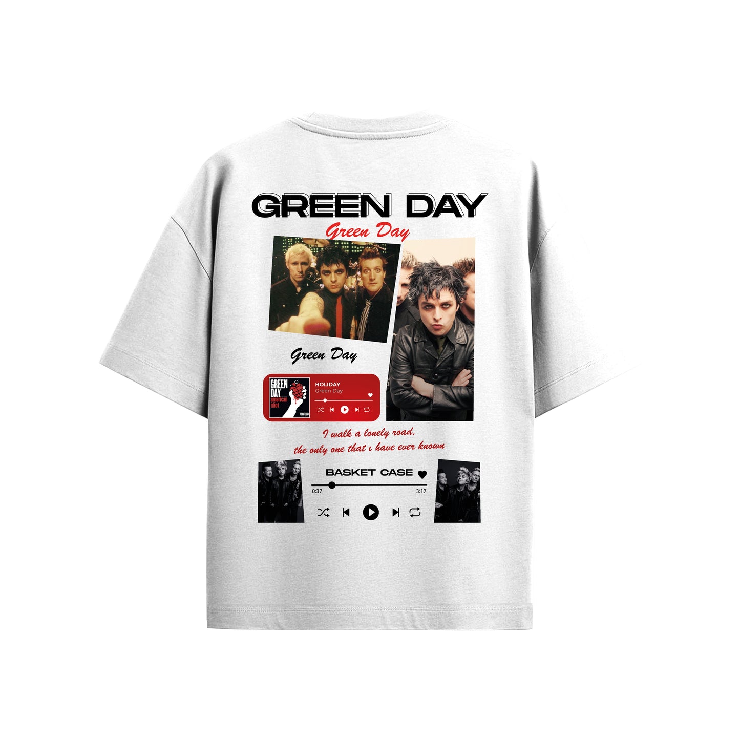 MACKBEARS™   Oversize GREEN DAY T-shirt