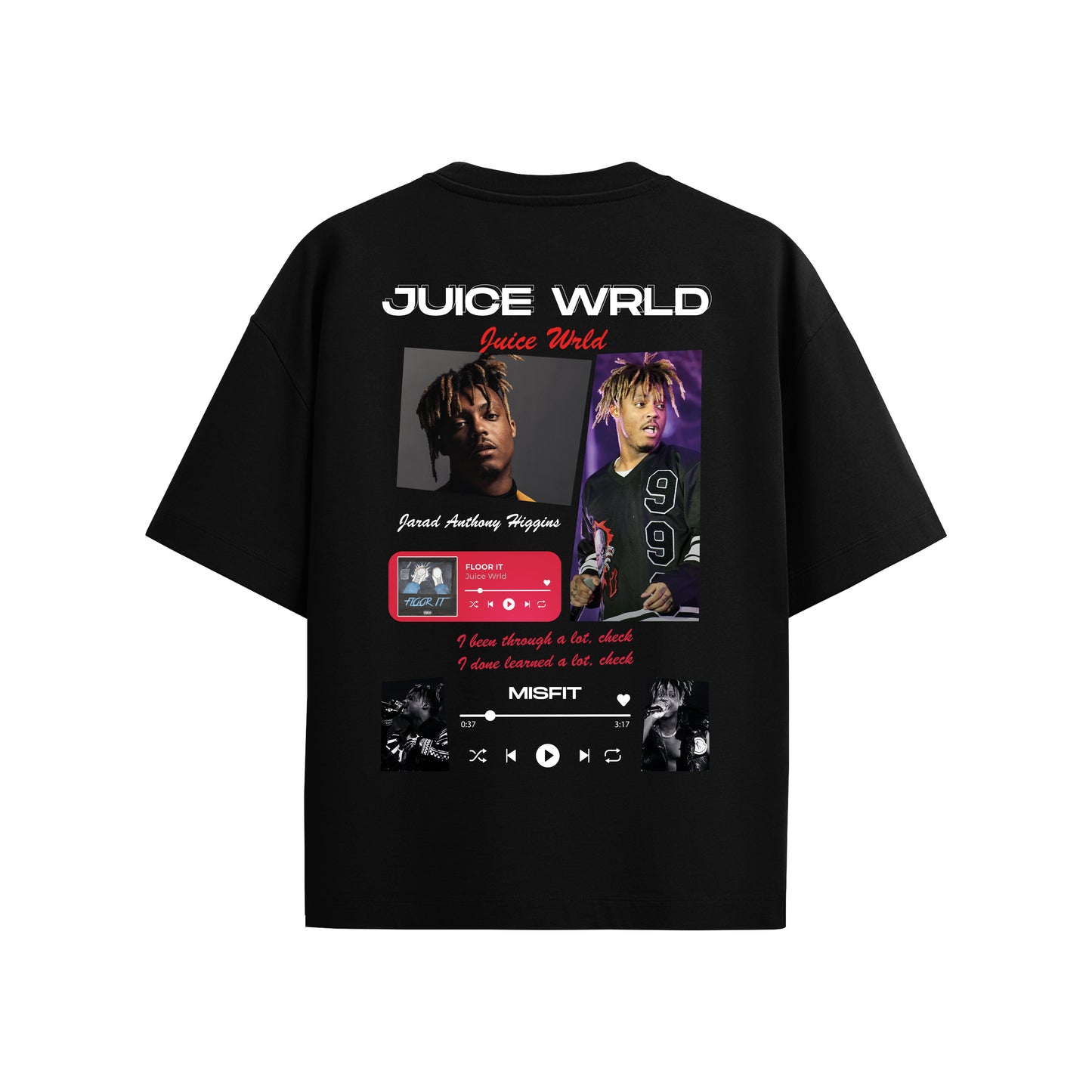 MACKBEARS™   Oversize  JUICE WRLD T-shirt