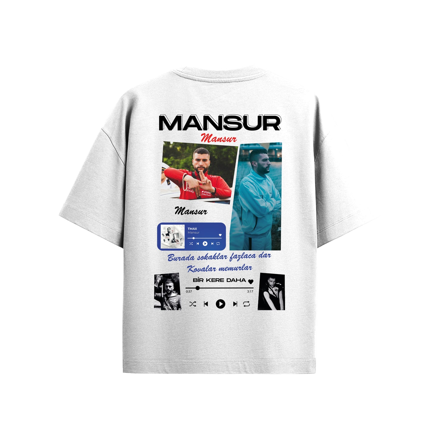 MACKBEARS™   Oversize MANSUR T-shirt