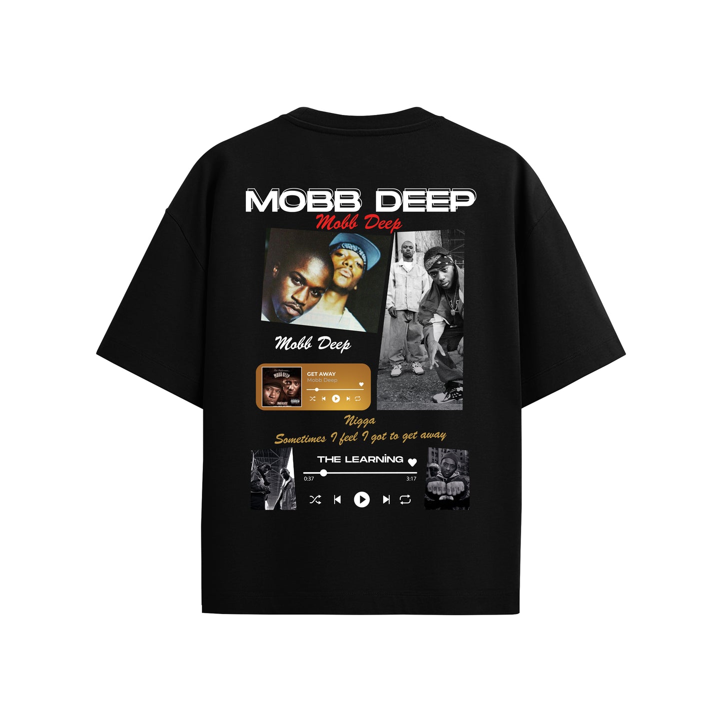 MACKBEARS™  Oversize MOBB DEEP T-shirt