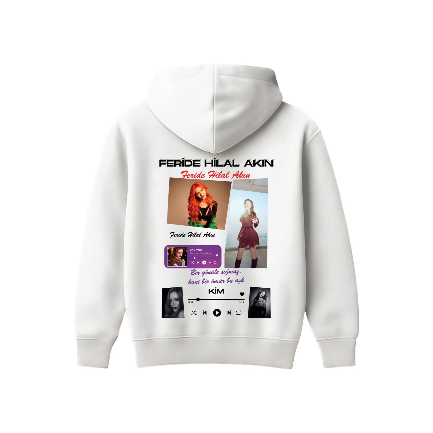 MACKBEARS™   Oversize FERİDE HİLAL AKIN Hoodie