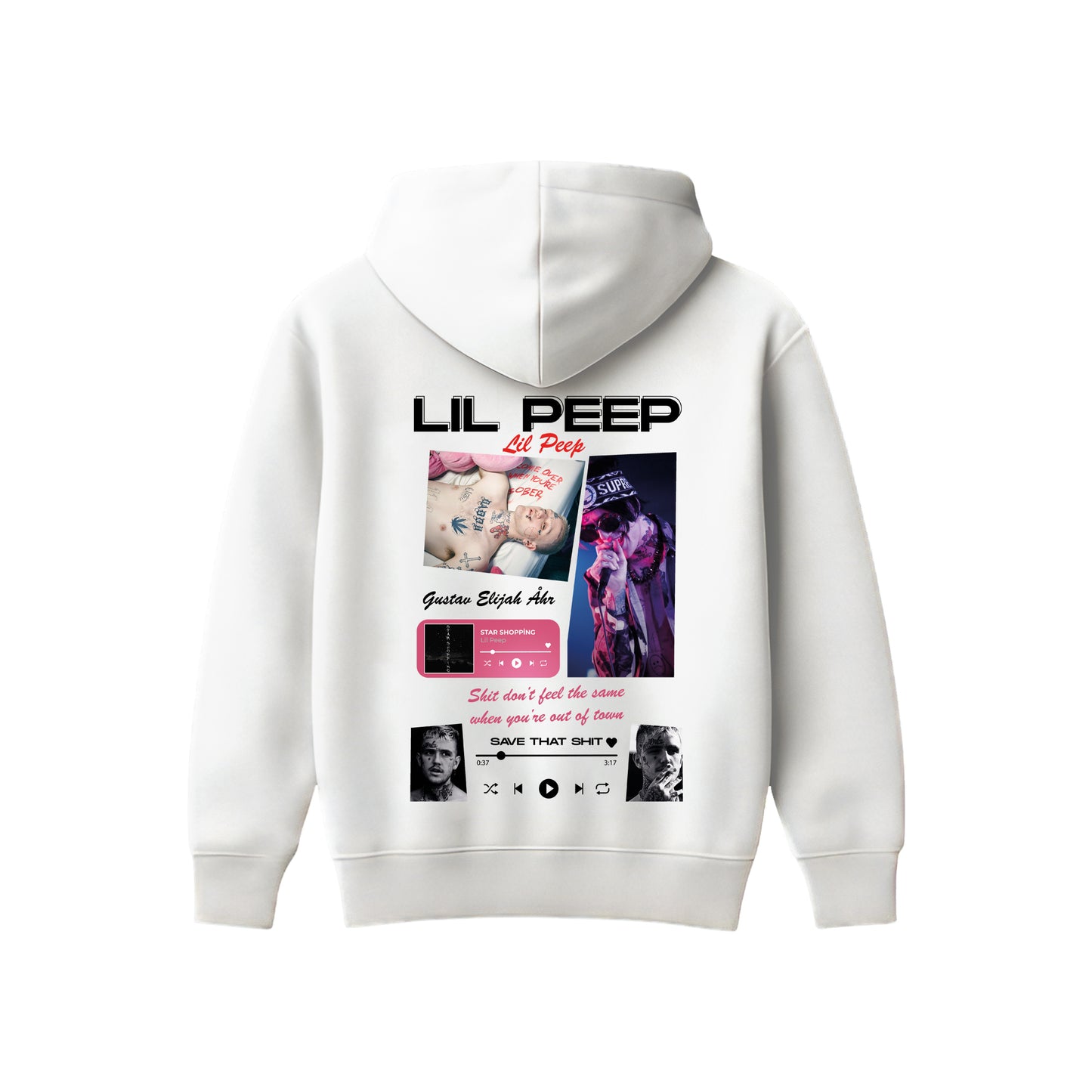 MACKBEARS™   Oversize LIL PEEP  Hoodie