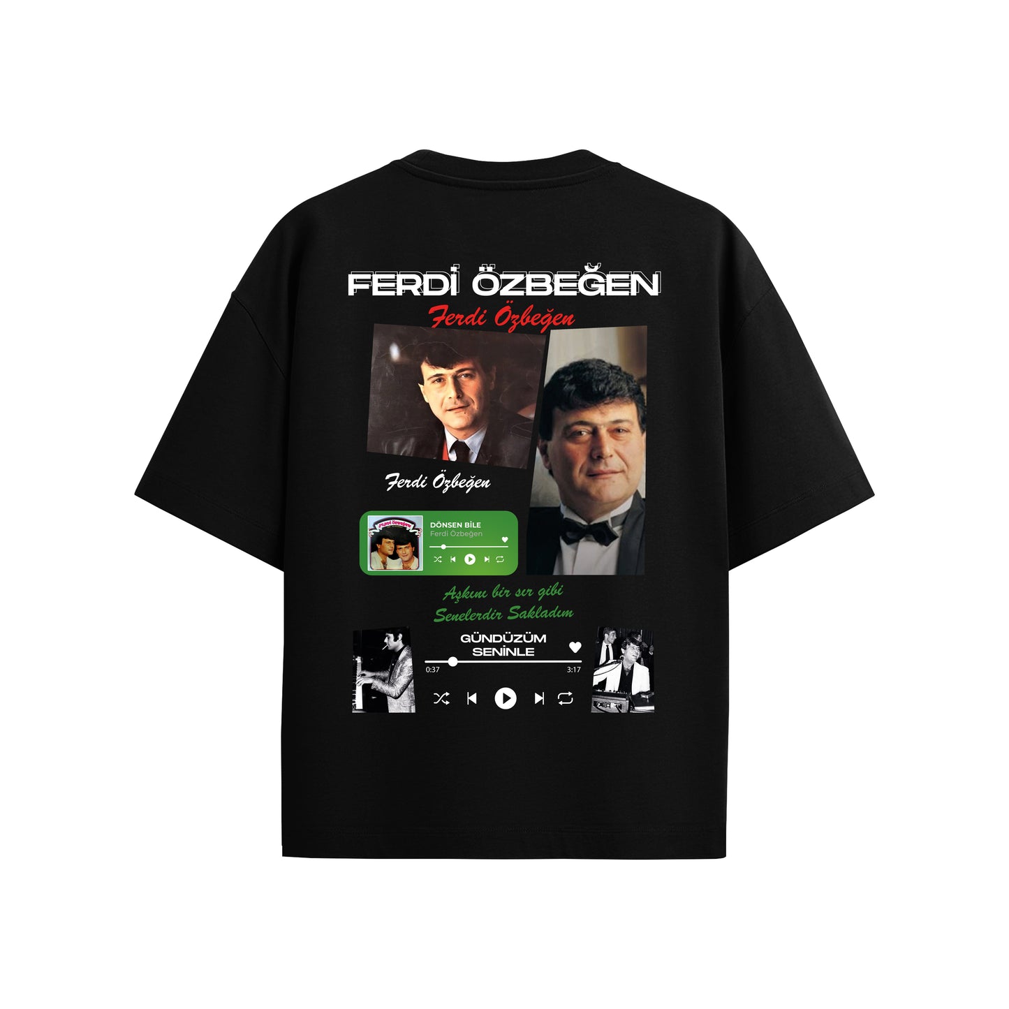 MACKBEARS™  Oversize FERDİ ÖZBEĞEN T-shirt