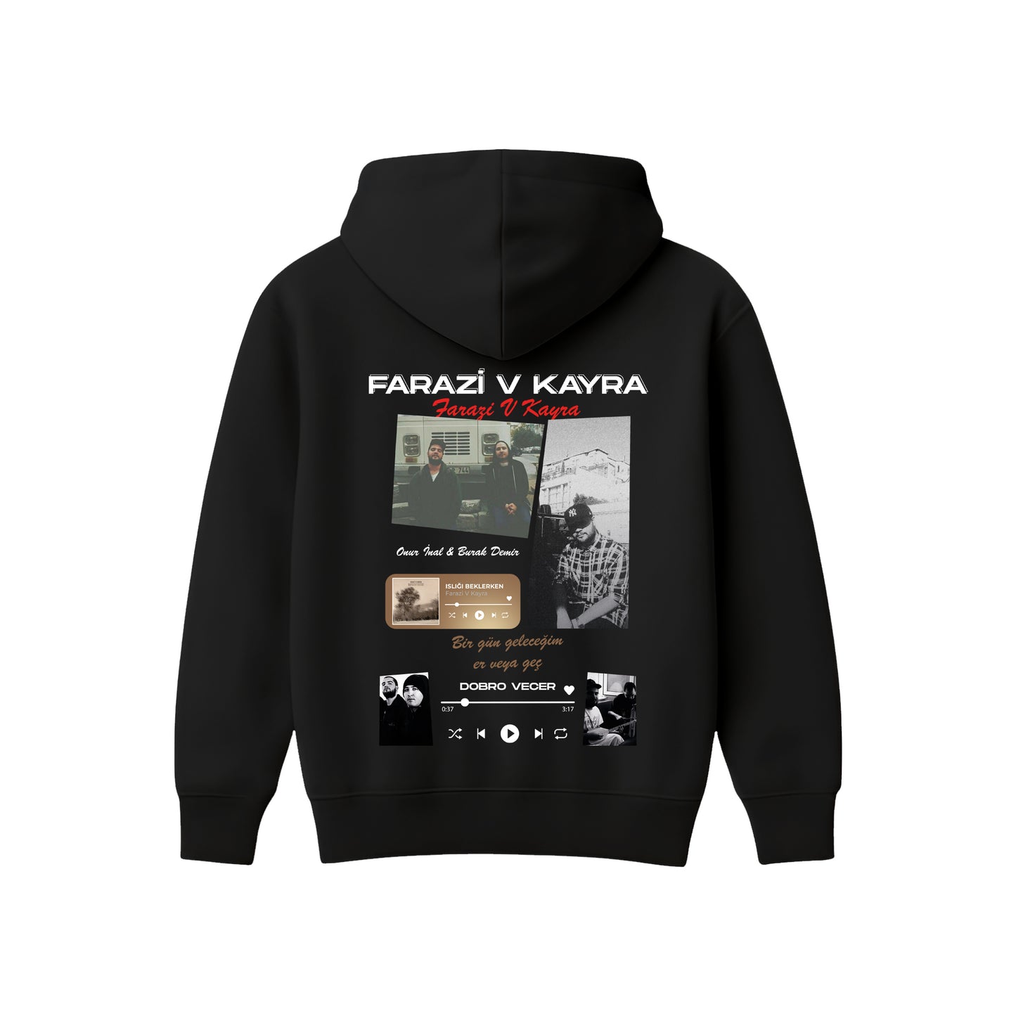 MACKBEARS™   Oversize FARAZİ KAYRA Hoodie