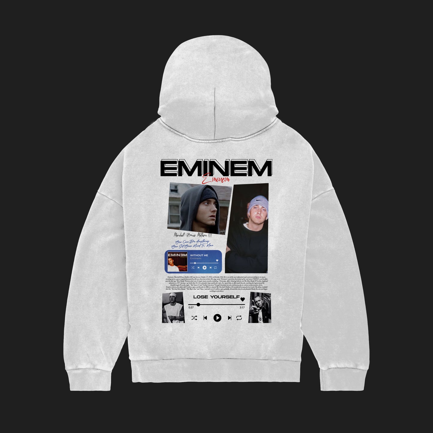 MACKBEARS™   Oversize EMINEM Hoodie
