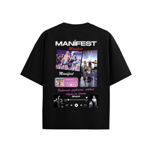 MACKBEARS™   Oversize  MANİFEST T-shirt