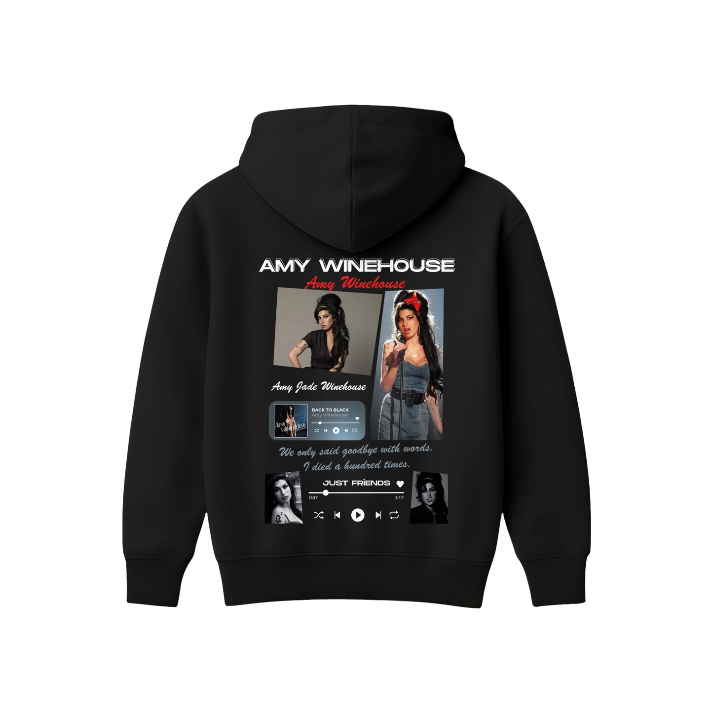MACKBEARS™   Oversize AMY  WINEHOUSE Hoodie