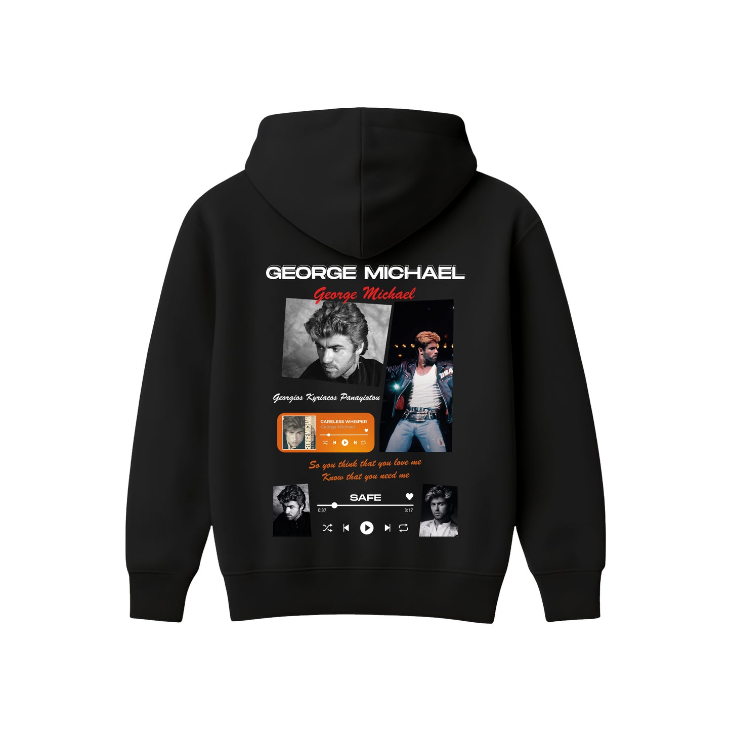MACKBEARS™   Oversize  GEORGE MICHAEL Hoodie
