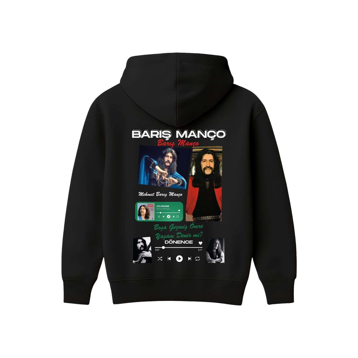 MACKBEARS™   Oversize BARIŞ  MANÇO  Hoodie