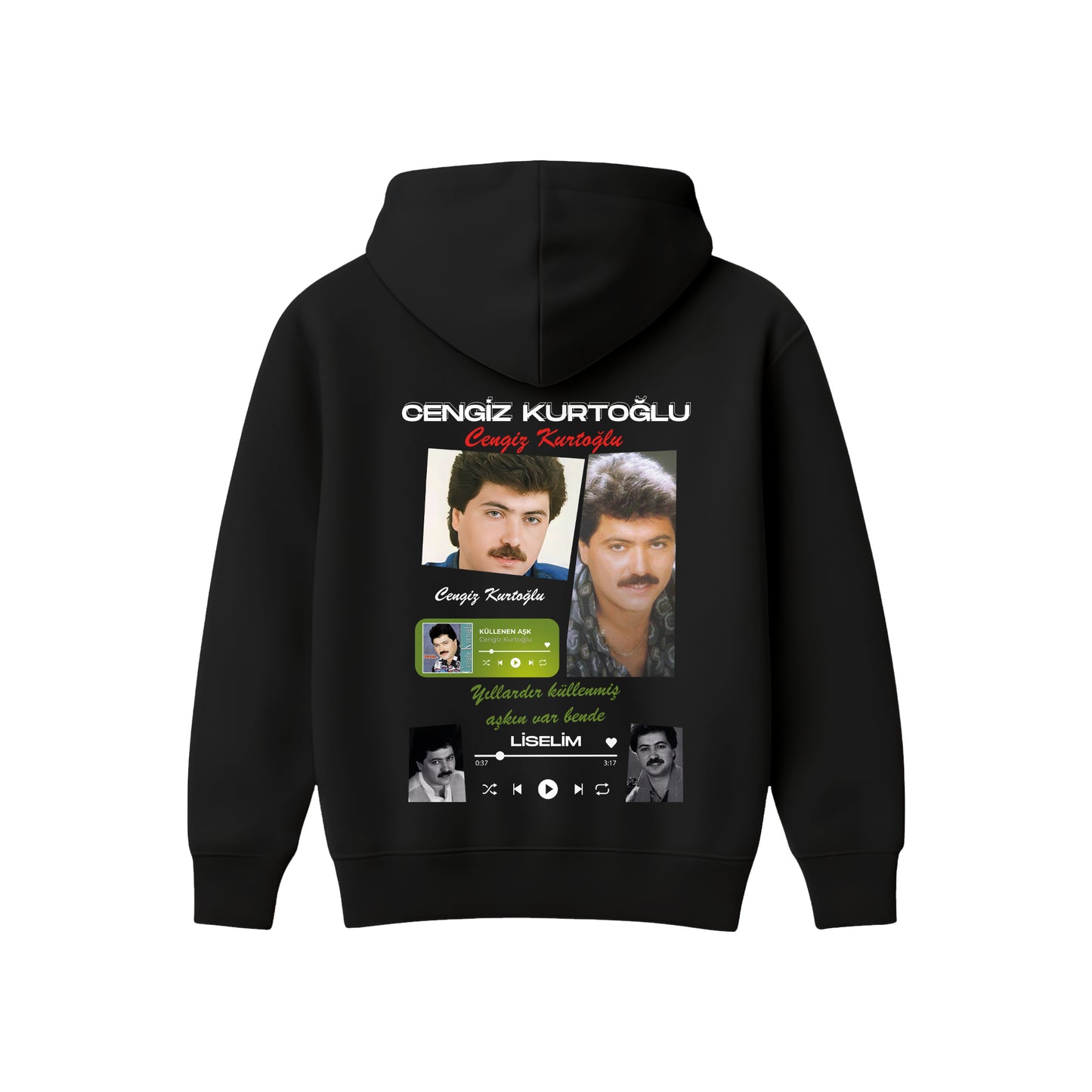 MACKBEARS™   Oversize CENGİZ KURTOĞLU Hoodie