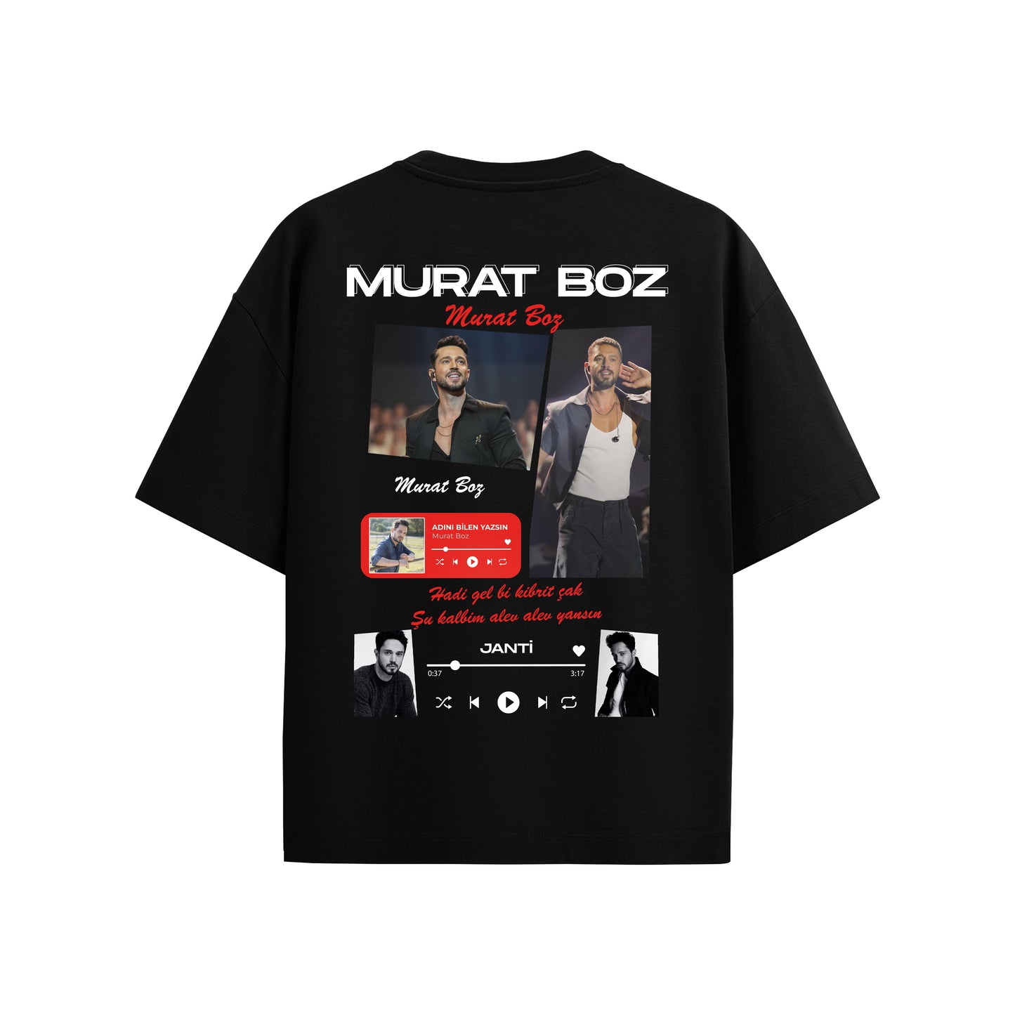 MACKBEARS™   Oversize MURAT BOZ T-shirt