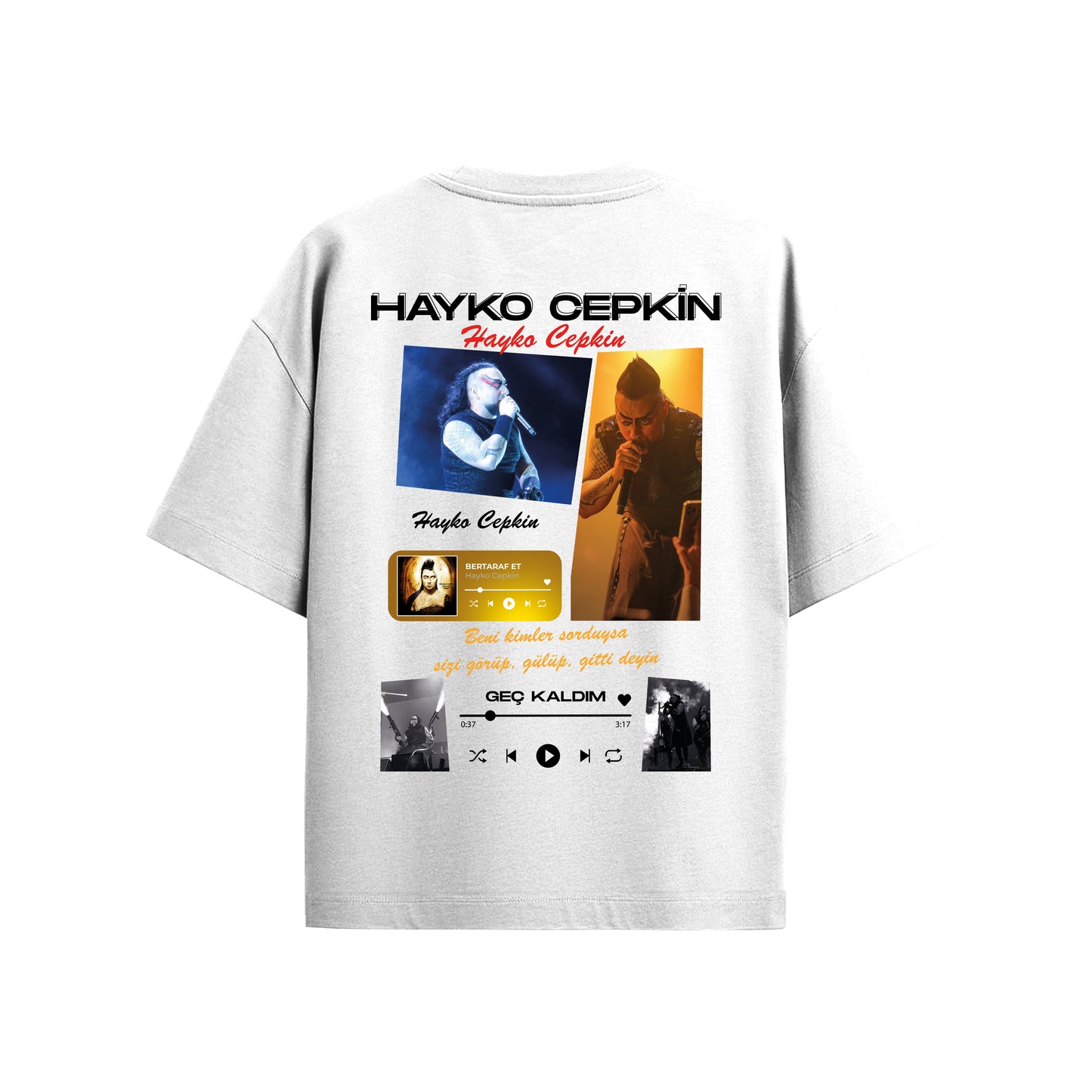 MACKBEARS™  Oversize HAYKO CEPKİN T-shirt