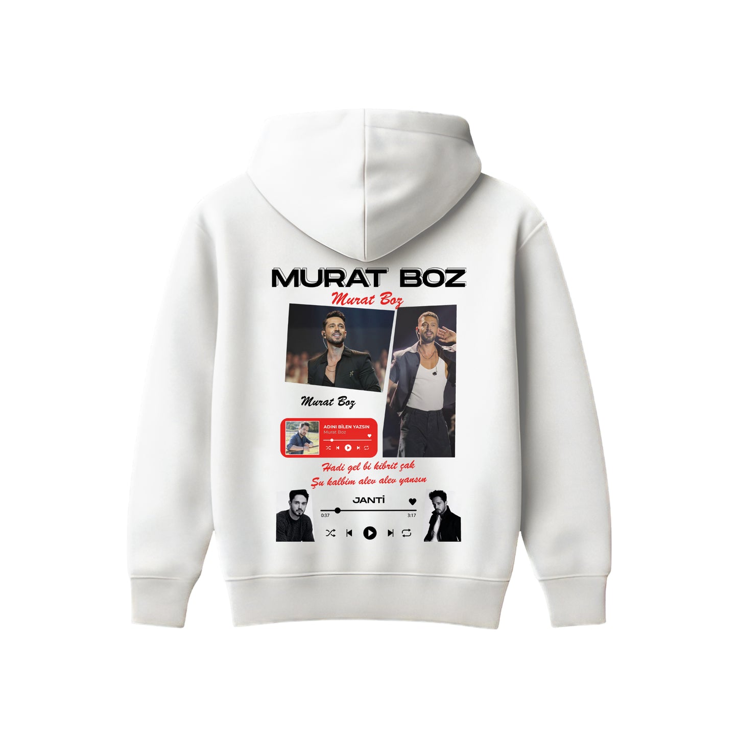 MACKBEARS™   Oversize MURAT BOZ Hoodie