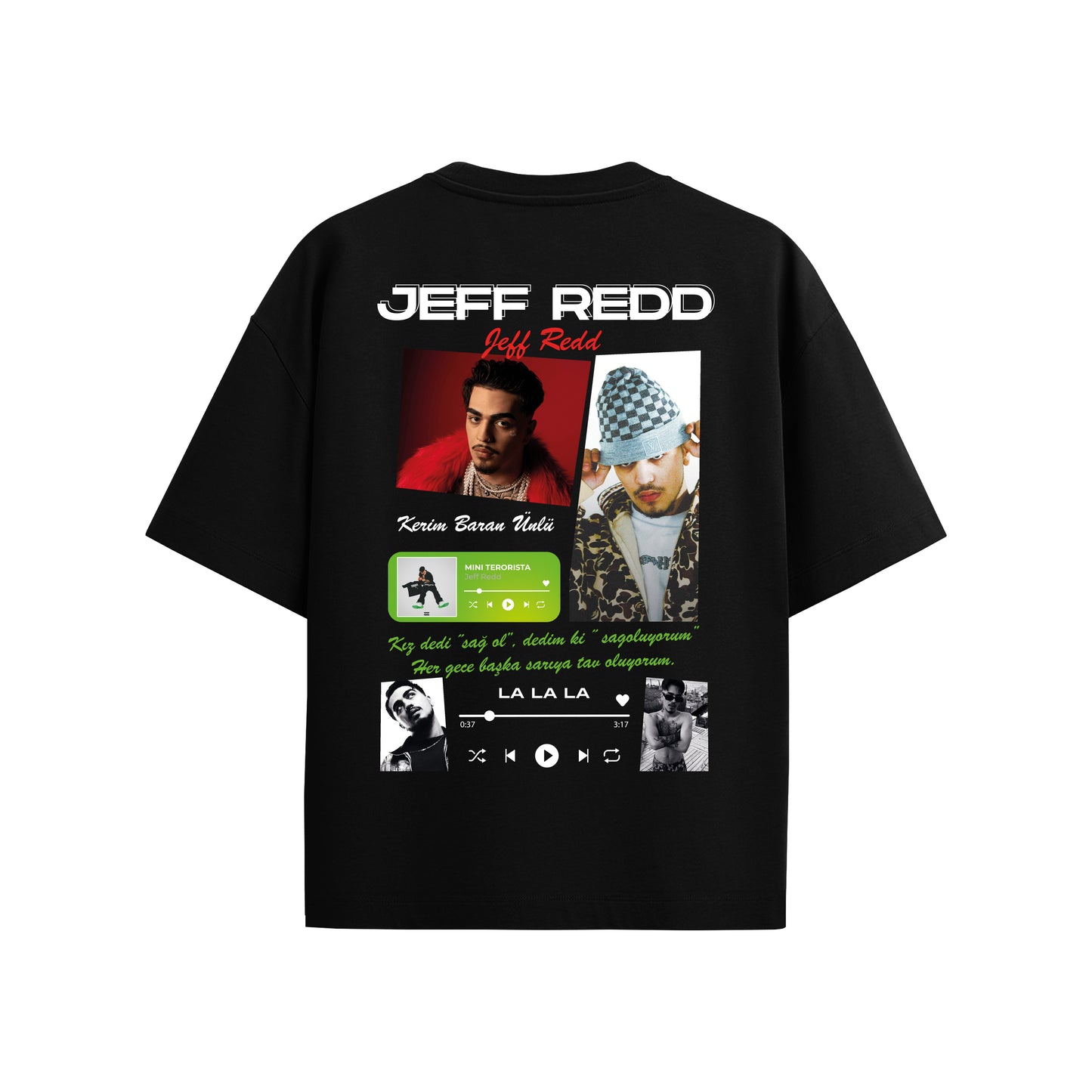 MACKBEARS™   Oversize JEFF REDD T-shirt