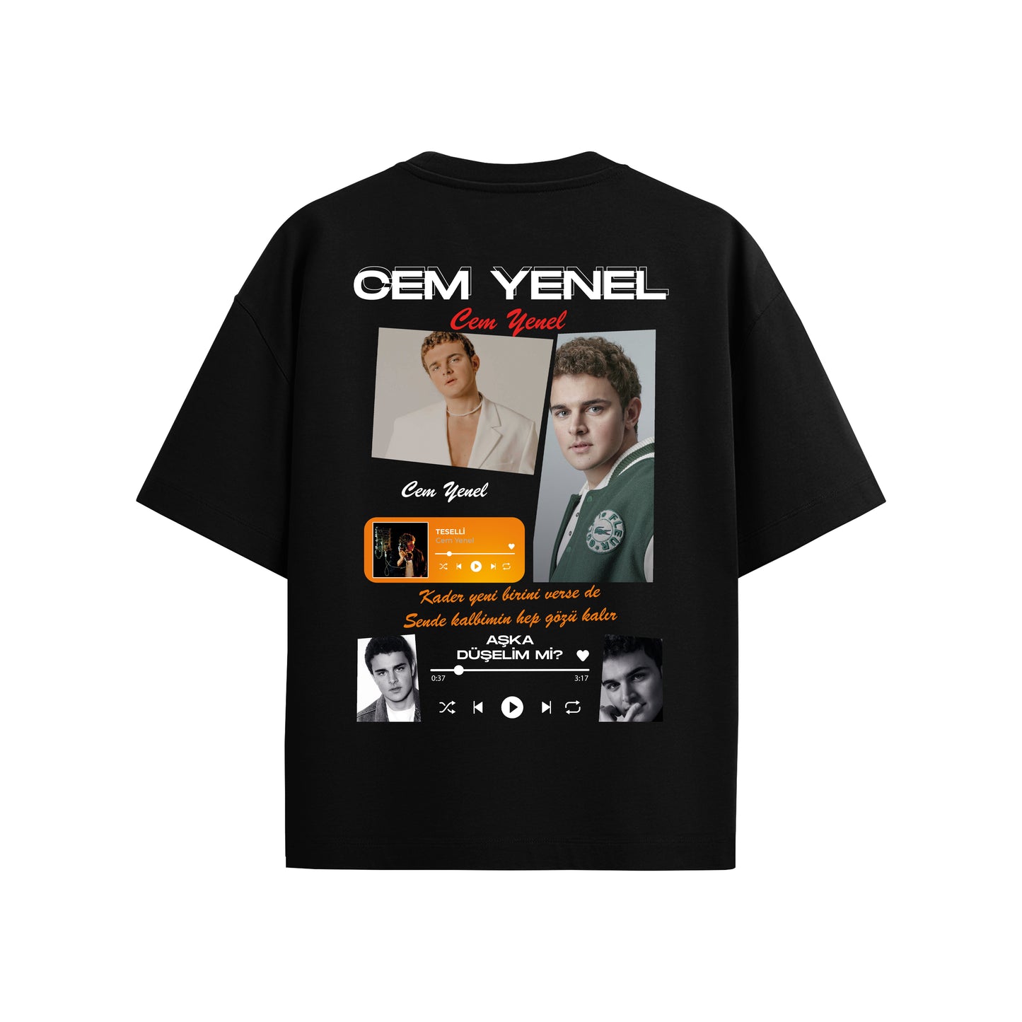MACKBEARS™   Oversize CEM YENEL T-shirt
