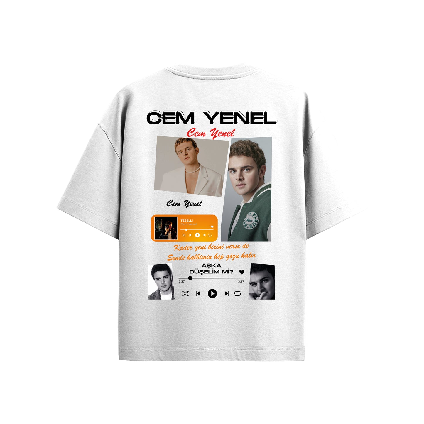 MACKBEARS™   Oversize CEM YENEL T-shirt
