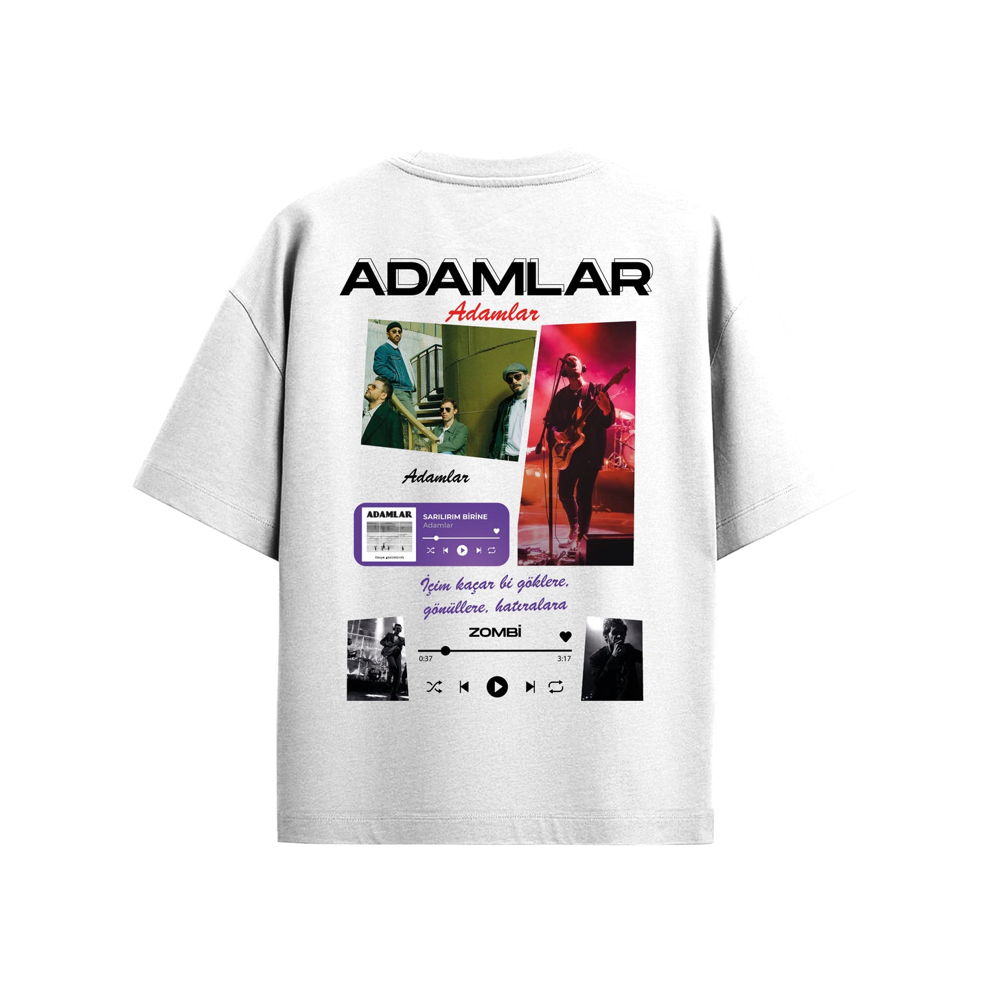 MACKBEARS™   Oversize ADAMLAR T-shirt