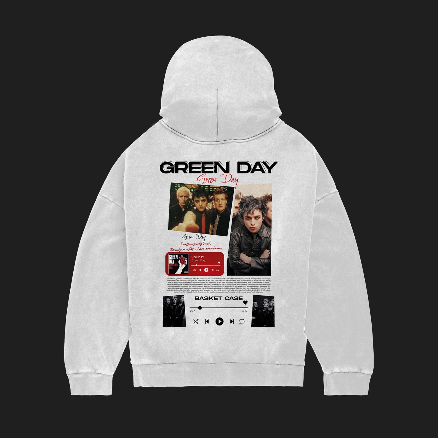 MACKBEARS™   Oversize  GREEN DAY Hoodie