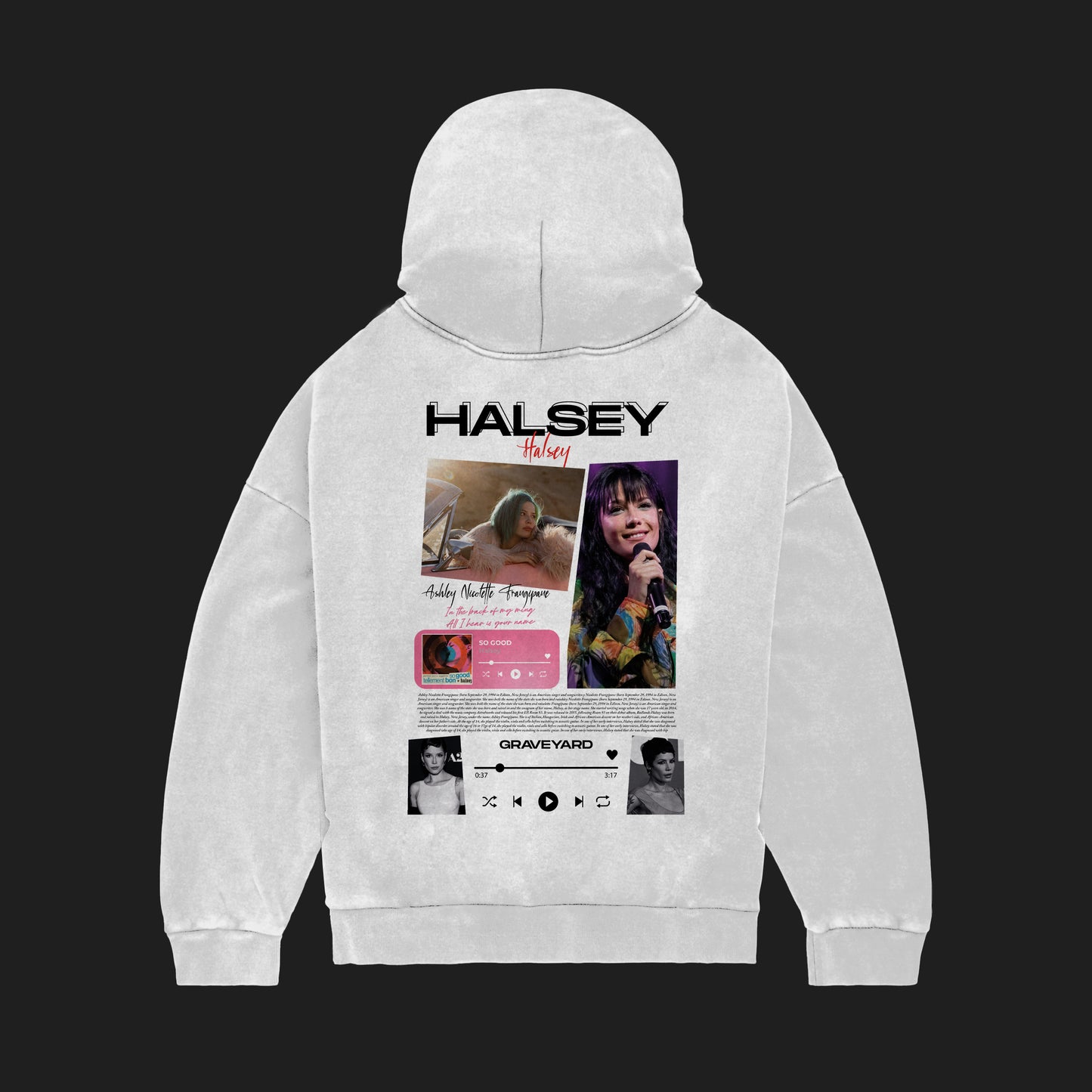 MACKBEARS™   Oversize  HALSEY Hoodie