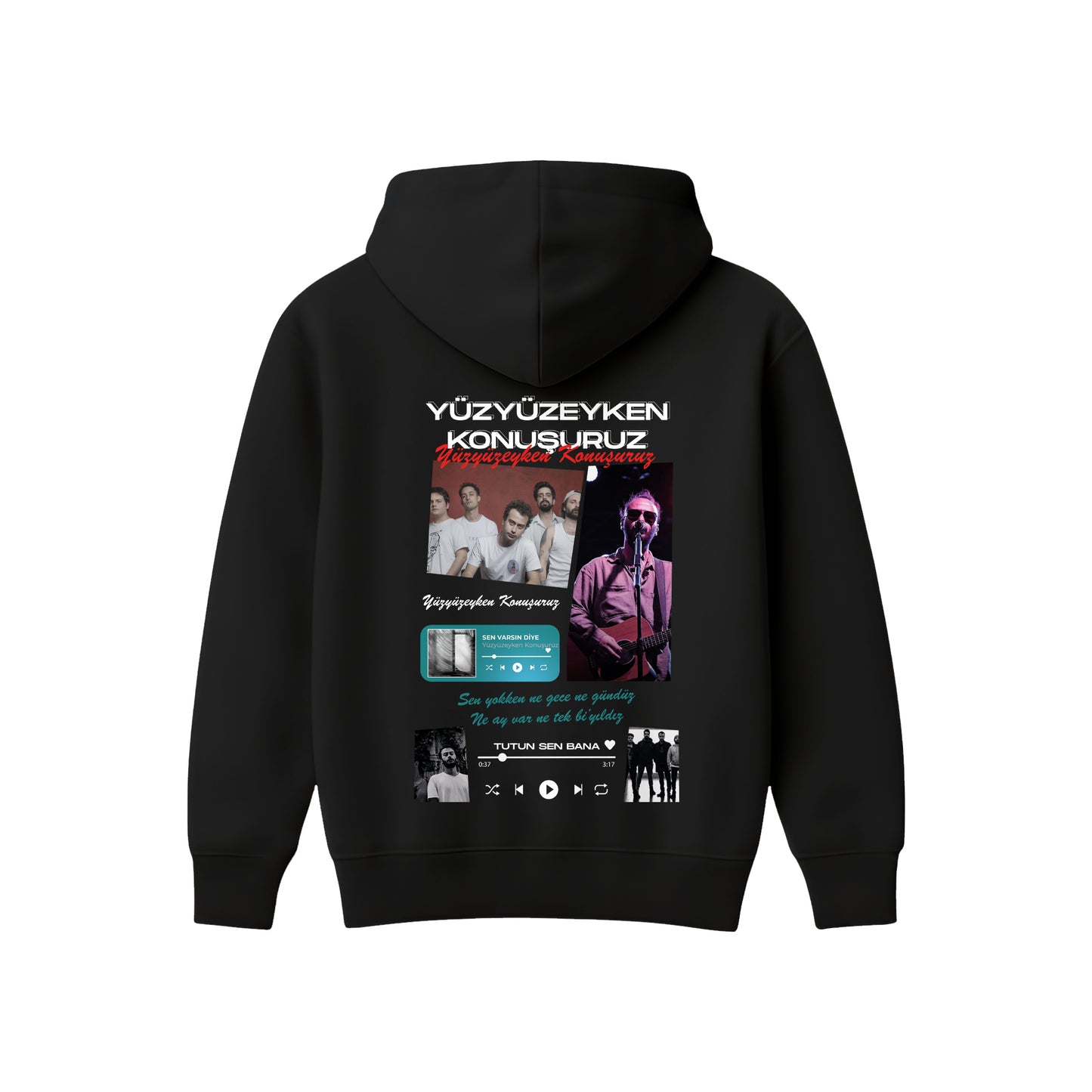 MACKBEARS™   Oversize YÜZYÜZEYKEN KONUŞURUZ  Hoodie