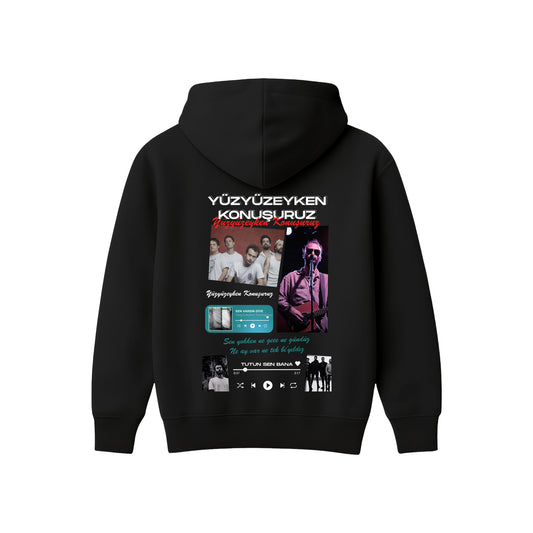 MACKBEARS™   Oversize YÜZYÜZEYKEN KONUŞURUZ  Hoodie