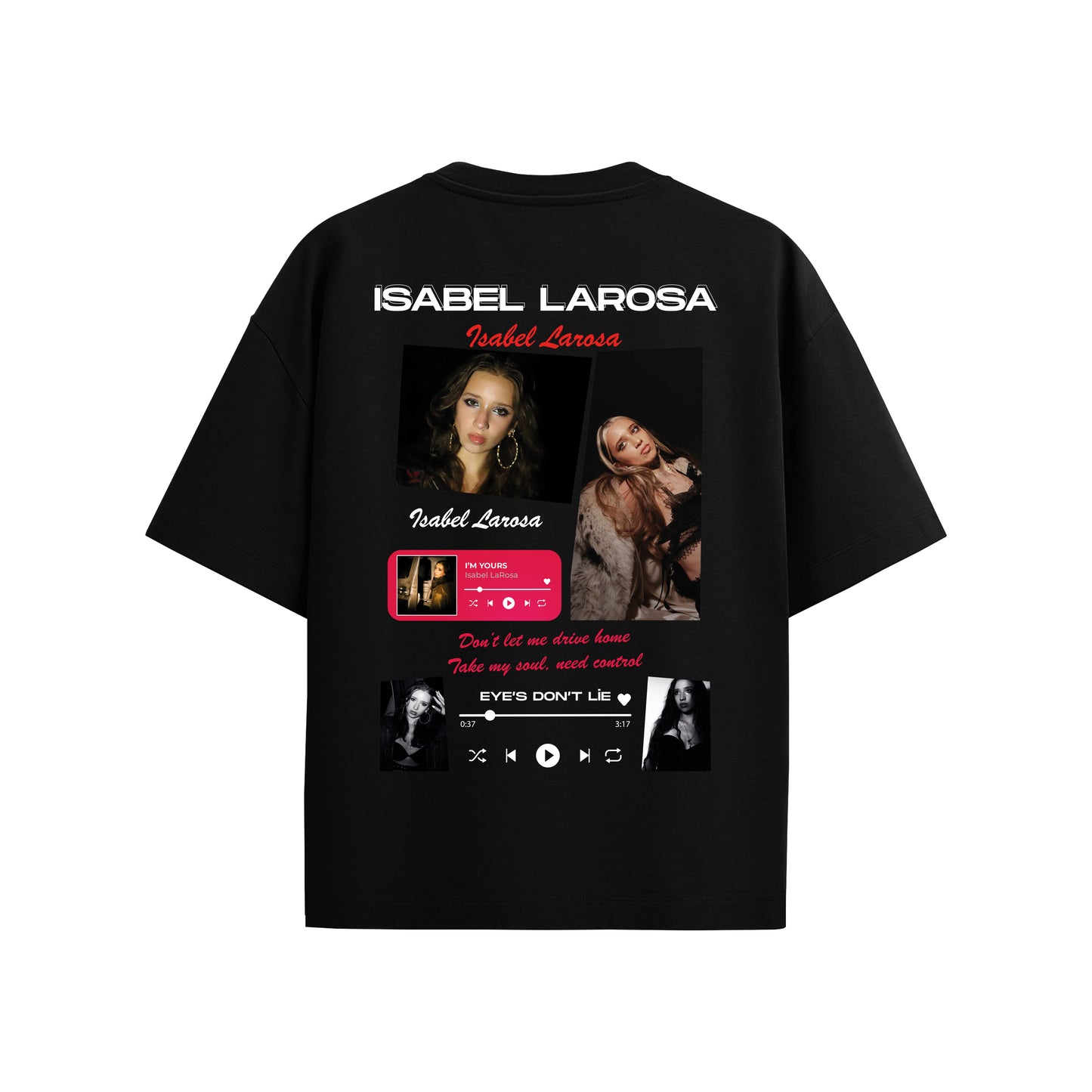 MACKBEARS™   Oversize  ISABEL LAROSA T-shirt