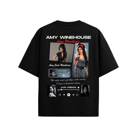 MACKBEARS™   Oversize AMY WINEHOUSE T-shirt