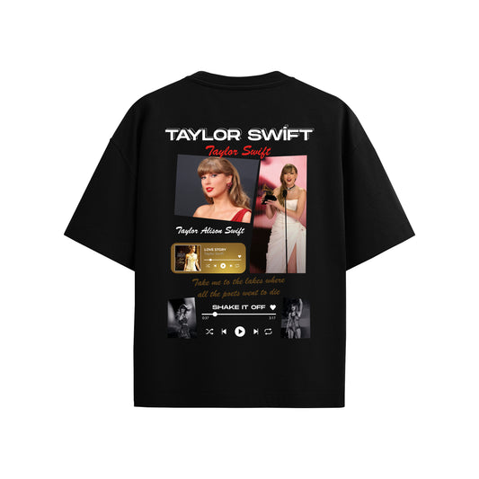 MACKBEARS™   Oversize TAYLOR SWİFT T-shirt