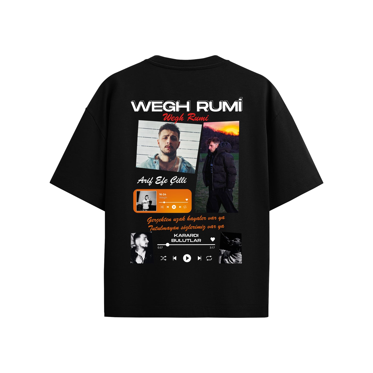 MACKBEARS™   Oversize WEGH RUMİ T-shirt