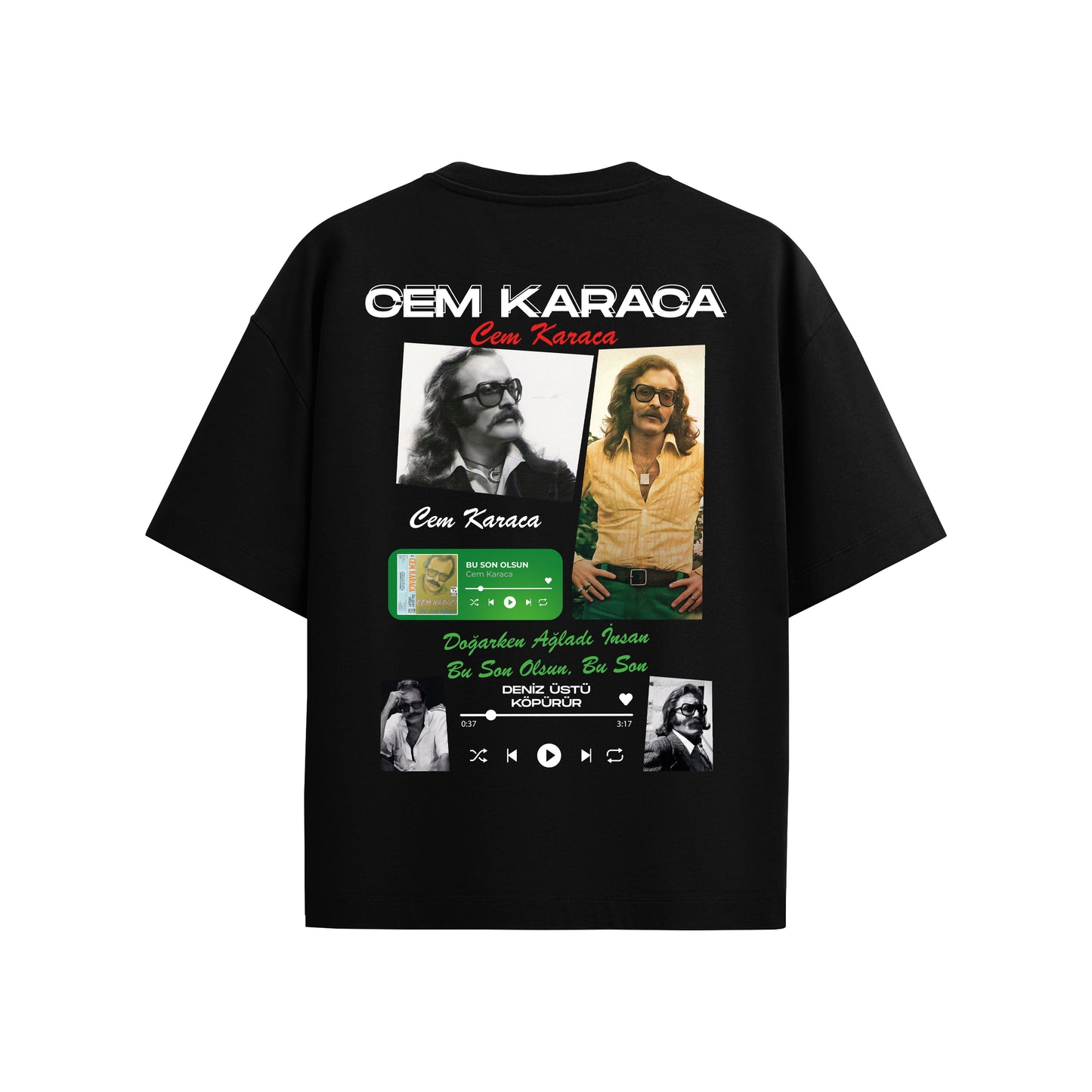 MACKBEARS™  Oversize CEM KARACA T-shirt