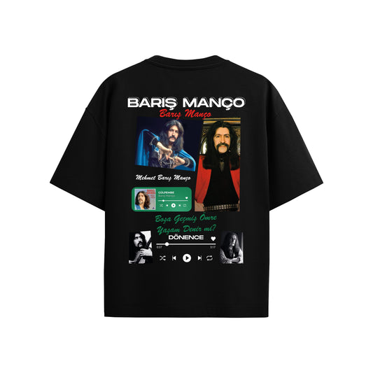 MACKBEARS™   Oversize BARIŞ MANÇO T-shirt