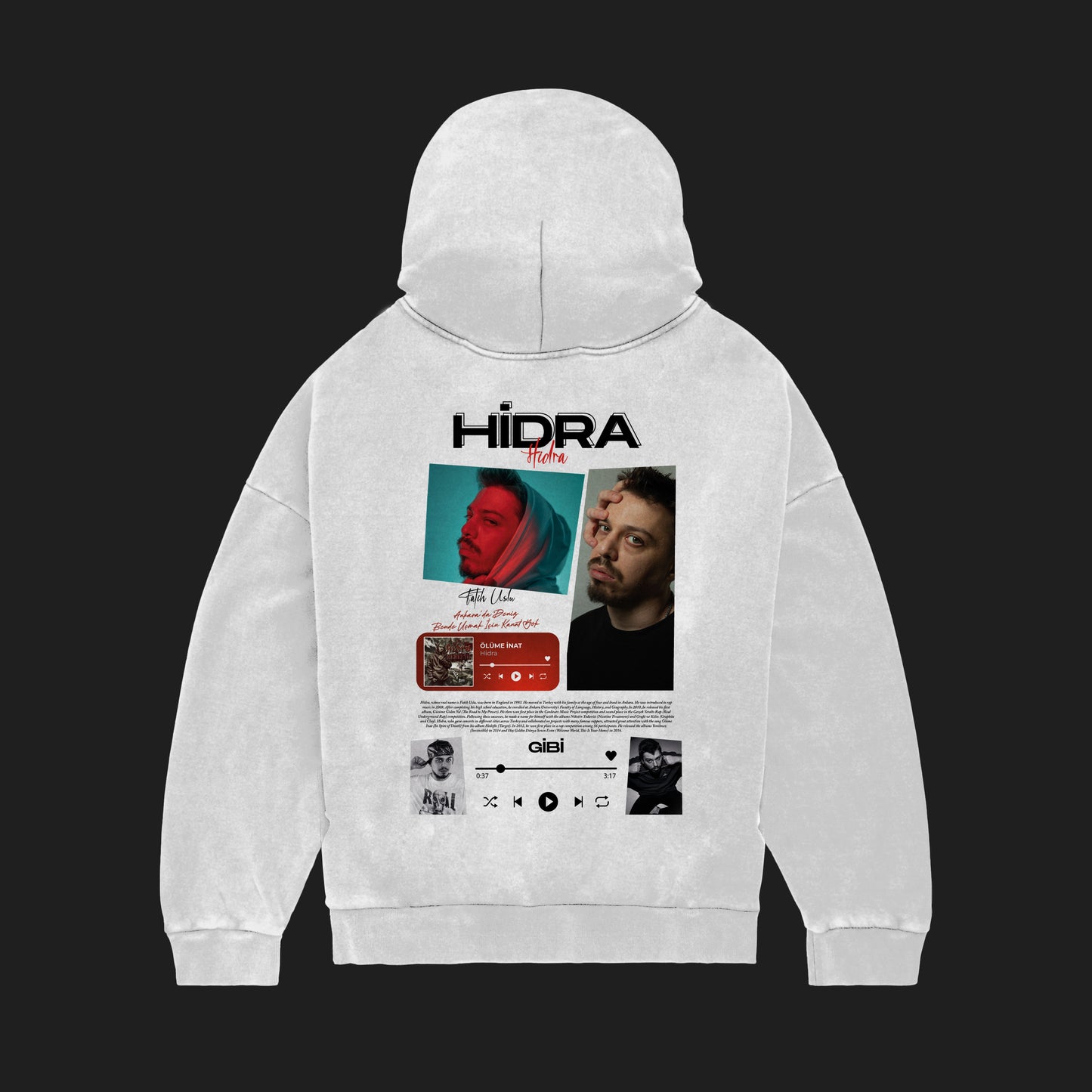 MACKBEARS™   Oversize  HİDRA Hoodie