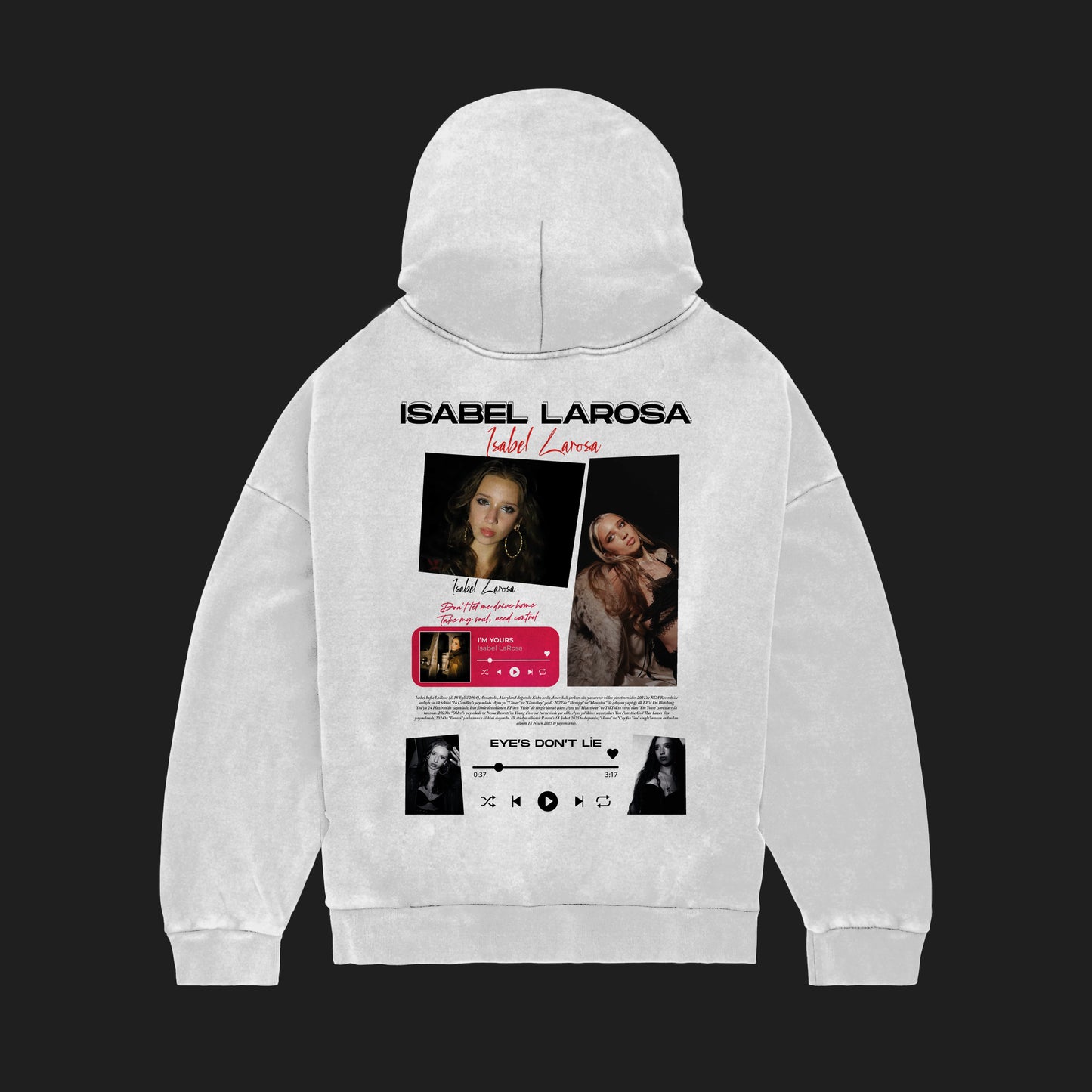 MACKBEARS™   Oversize  ISABEL LAROSA Hoodie