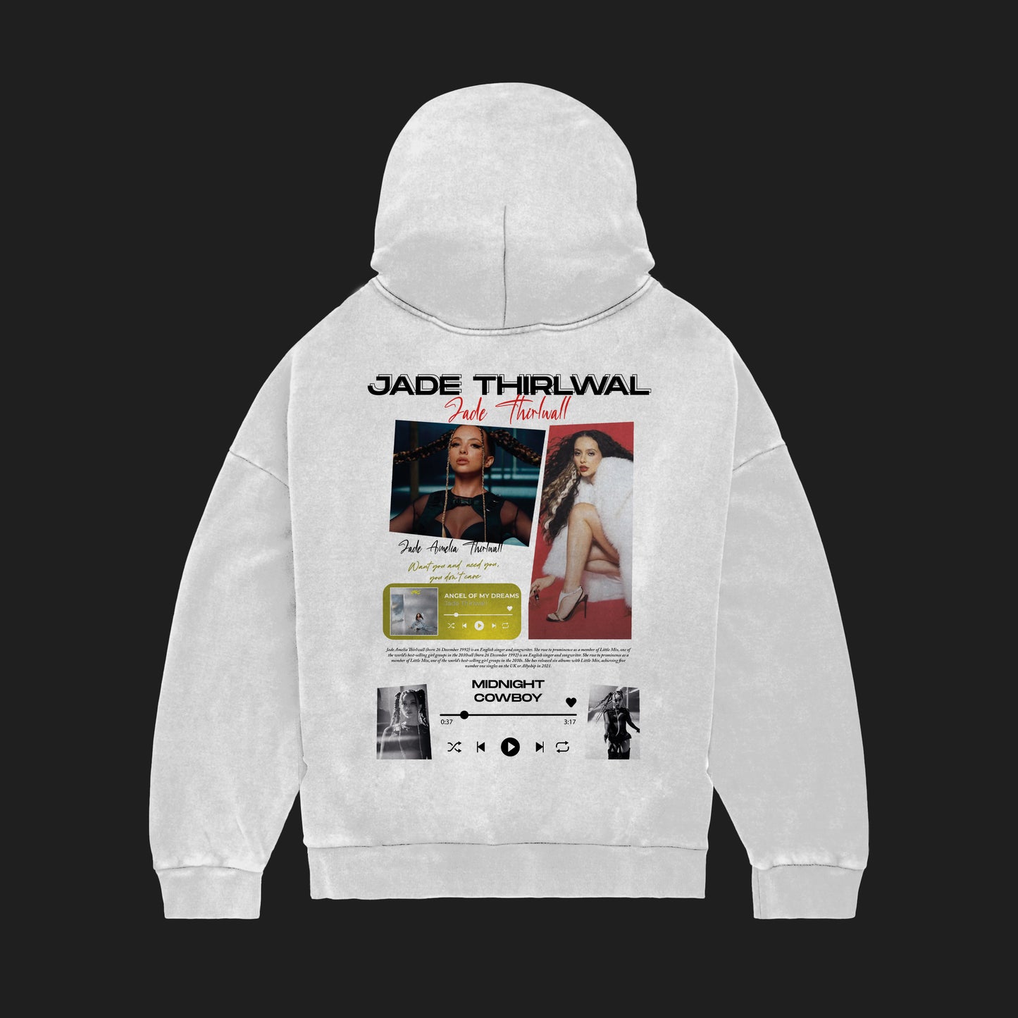 MACKBEARS™   Oversize  JADE THIRLWAL Hoodie