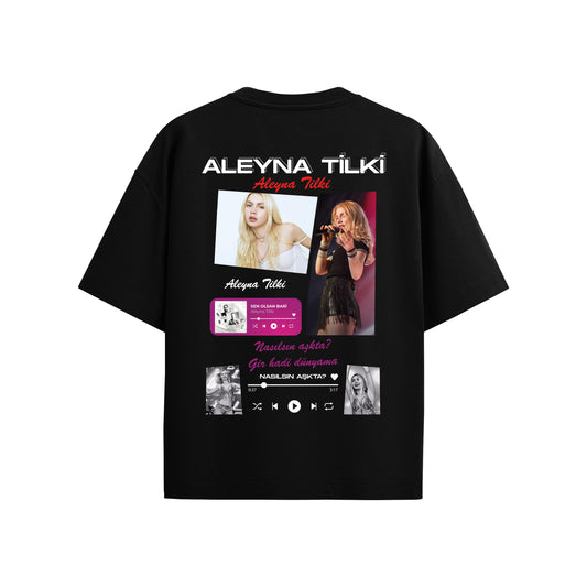 MACKBEARS™   Oversize  ALEYNA TİLKİ T-shirt