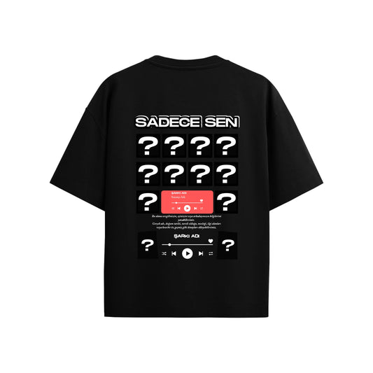 T-SHİRT ARKA SİYAH