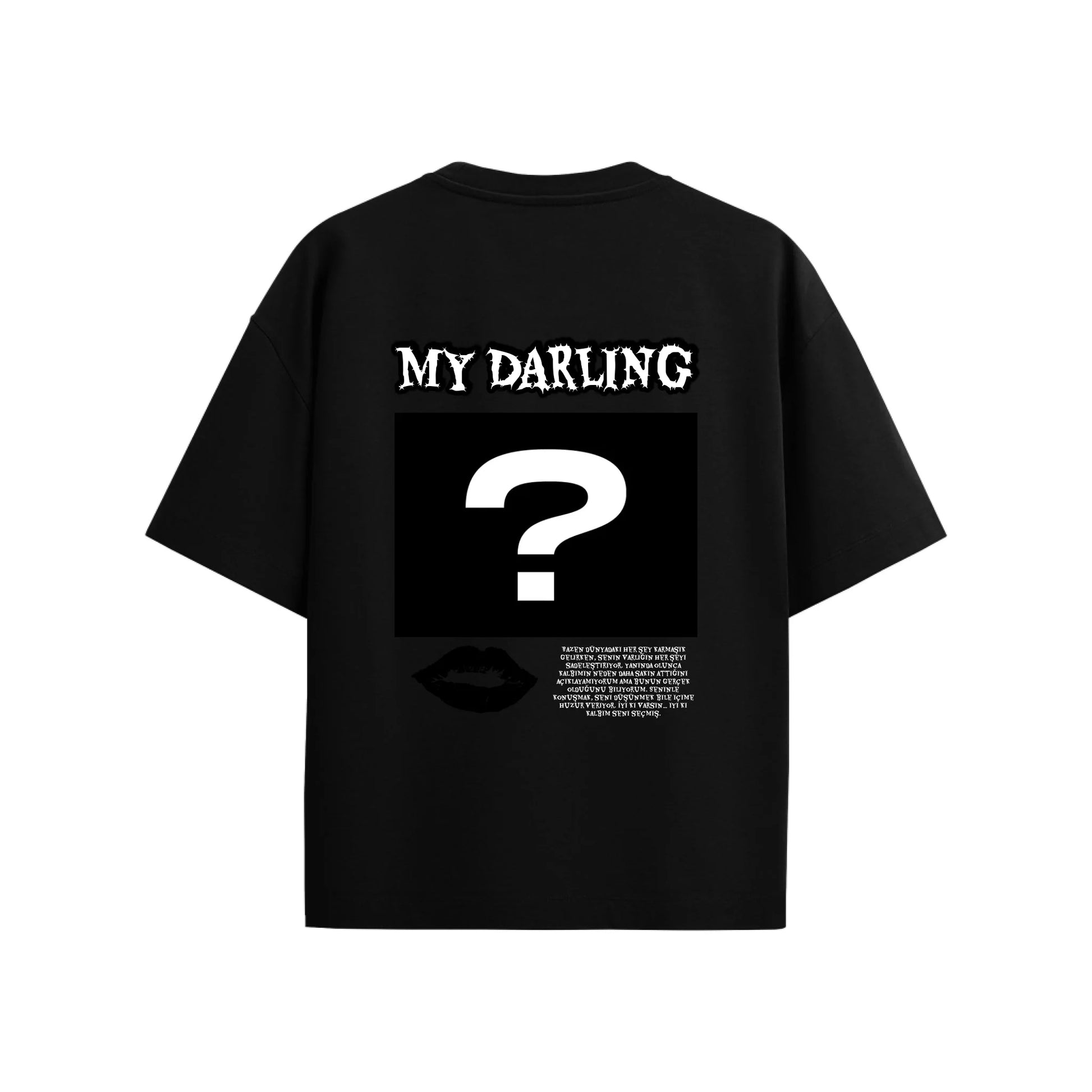 T-SHİRT ARKA SİYAH